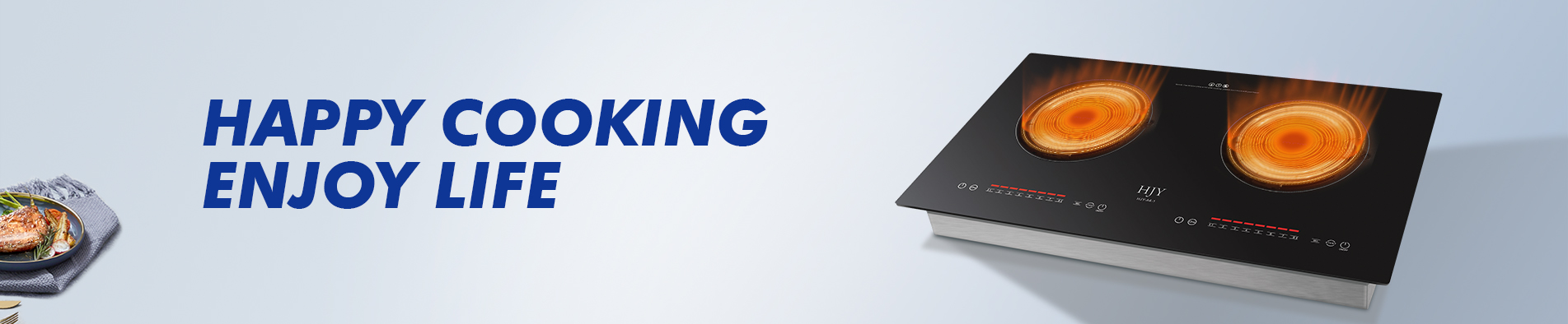 Single infrared cooker with handle